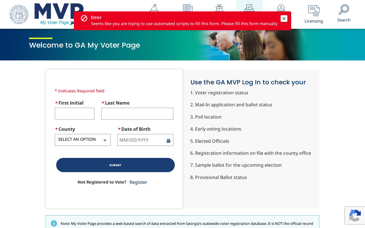 Marietta residents directory Georgia voter lookup