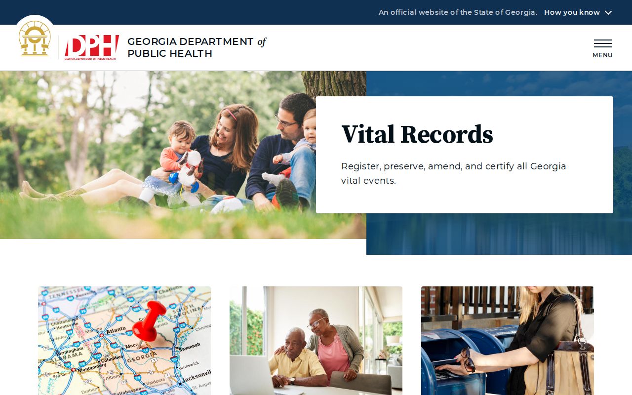 Marietta residents directory Georgia vital records